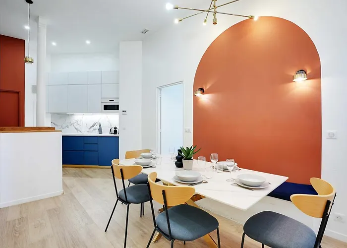 Daire Charming 2br - 8p With Ac - Galerie Lafayette Paris