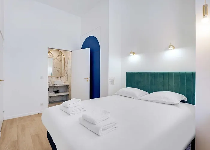 Daire Charming 2br - 8p With Ac - Galerie Lafayette