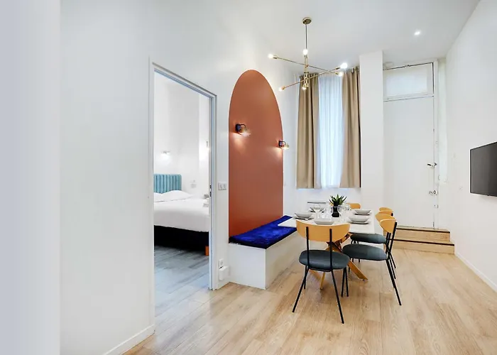 Daire Charming 2br - 8p With Ac - Galerie Lafayette *